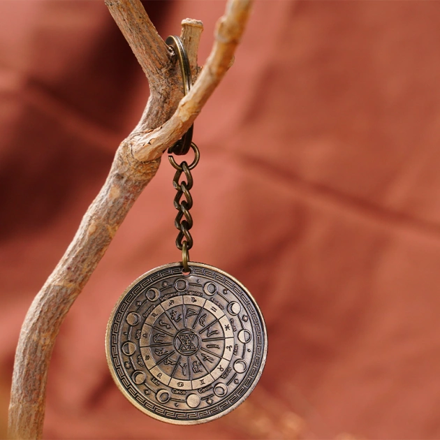 Pisces Zodiac Coin | Keychain