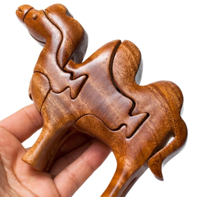 Camel Handmade 3D Wooden Puzzle