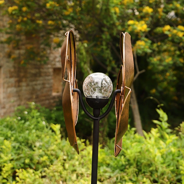 SOLAR COLOR CHANGING WIND SPINNER