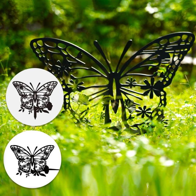 Metal Butterfly - Garden Decor Art