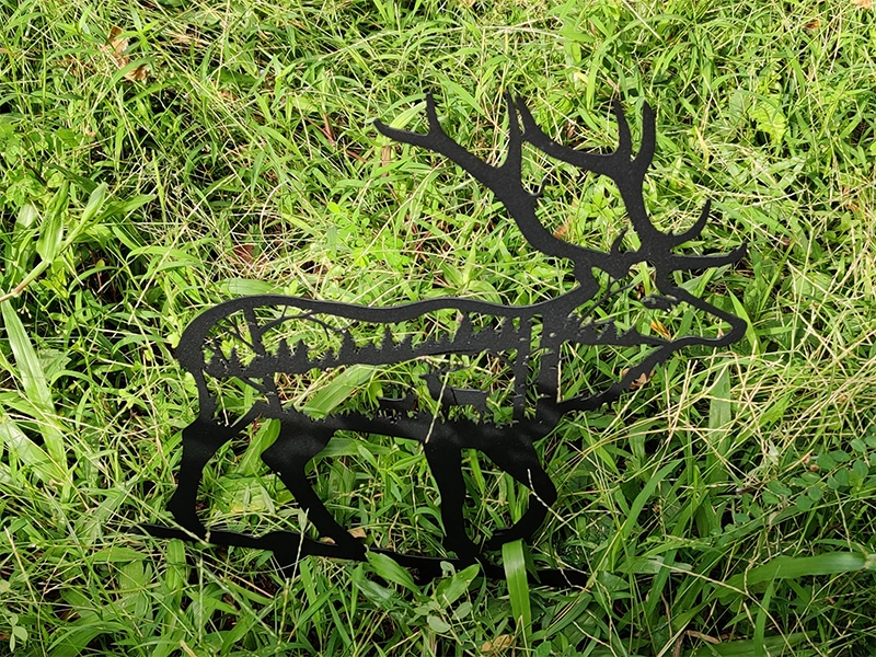 Metal Elk - Garden Decor Art