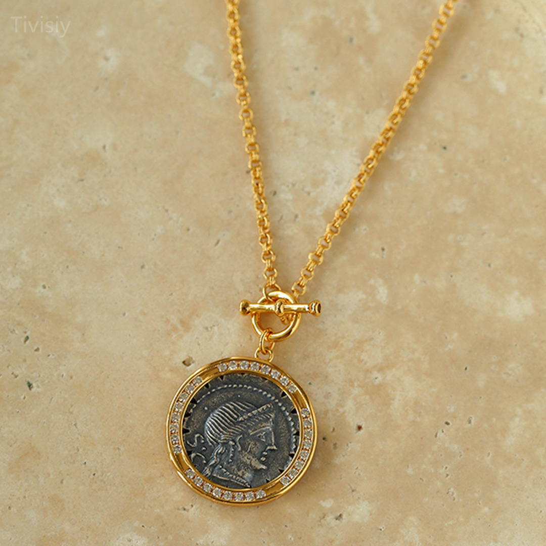 Venus, Goddess of Love and Victory Necklace