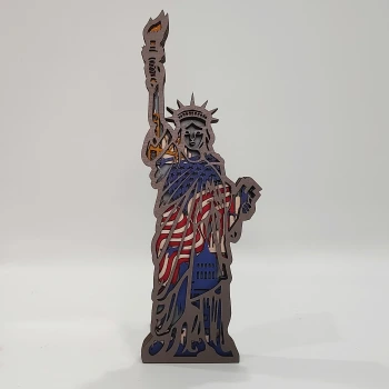 New Arrivals✨-Statue Of Liberty Wooden Carving Gift