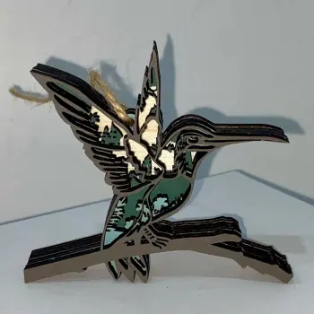HOT SALE🔥-Hummingbird 3D Wooden Ornament