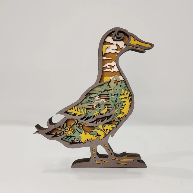 New Arrivals✨-Duck Wooden Carving Gift