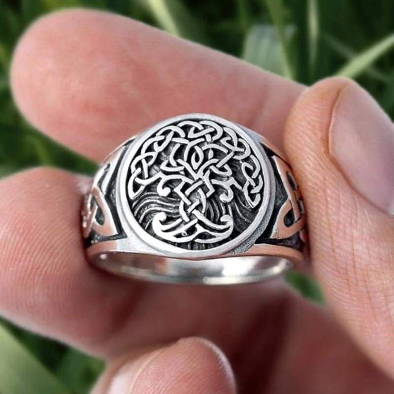 Viking Tree of Life Men's Ring