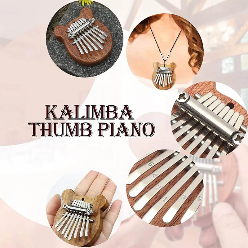Bear-chape Mini Thumb Piano