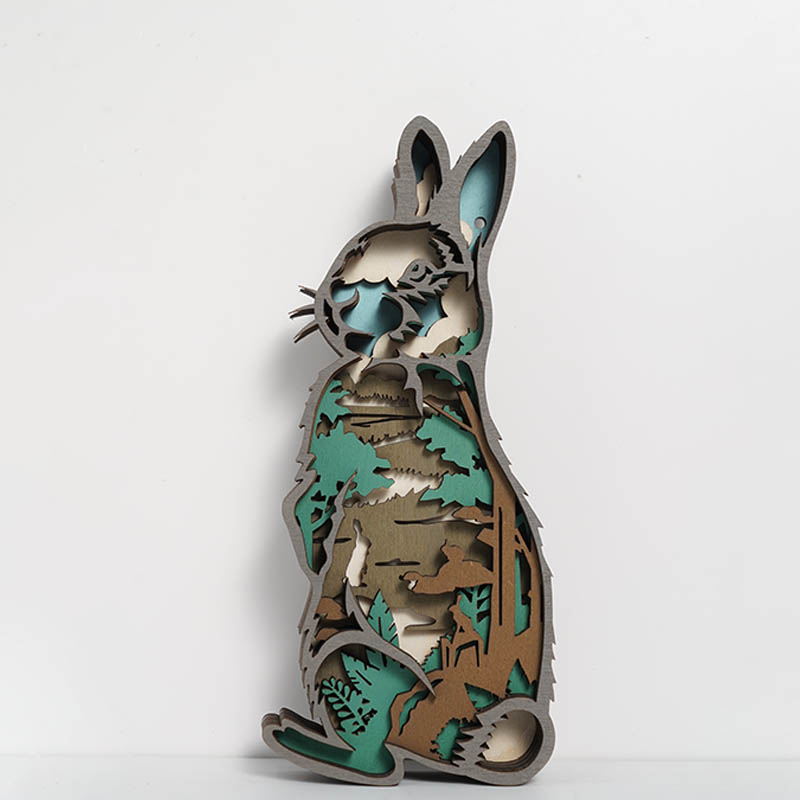 New Arrivals✨-Eastern Cottontail Carving Handcraft Gift