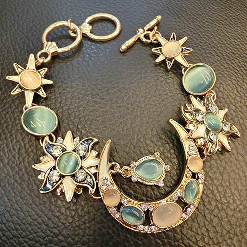 Sun & Moon Crystal Bracelet