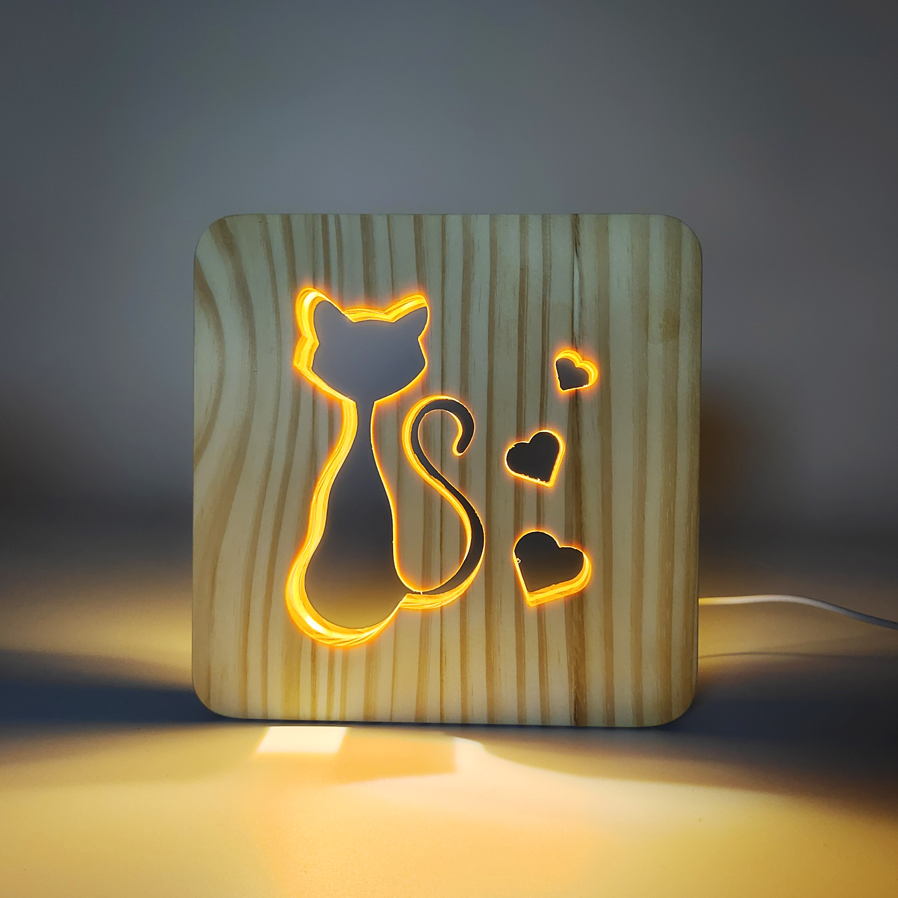 Love Cat Decorative Lamp