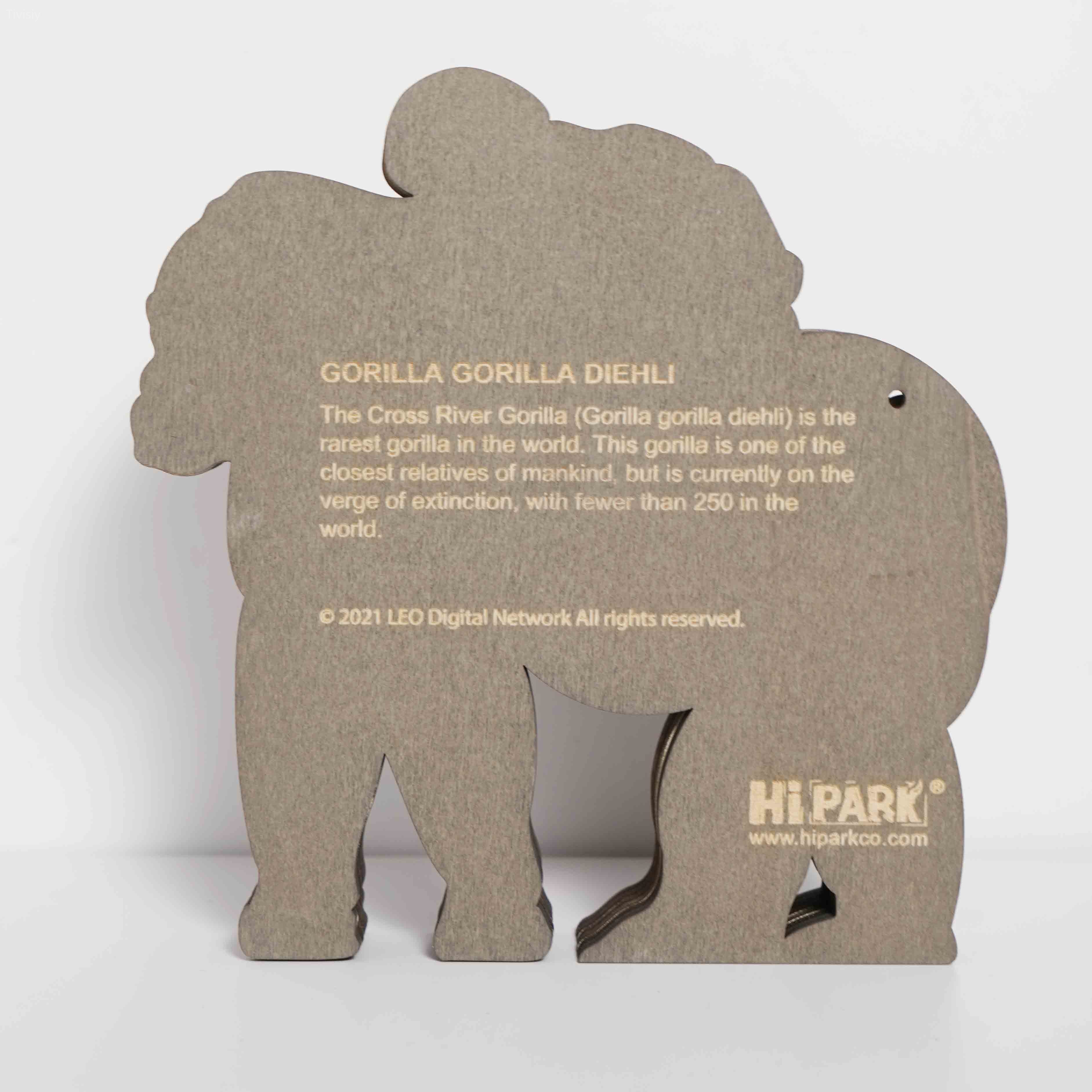 Gorilla Gorilla Diehli Wooden Carving,Suitable for Home Decoration,Holiday Gift