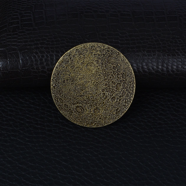 Beautiful Full Moon Coin 1.54"