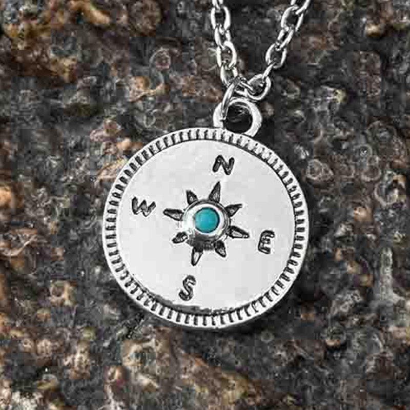 Compass Layered Necklaces