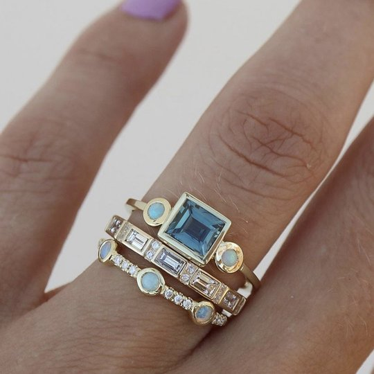 Luxury Three-piece Ring