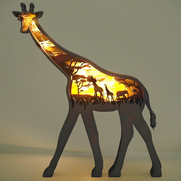 HOT SALE🔥-Giraffe Carving Handcraft Gift
