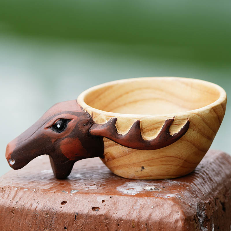 Summer Sale - Moose Handmade Wooden Cup