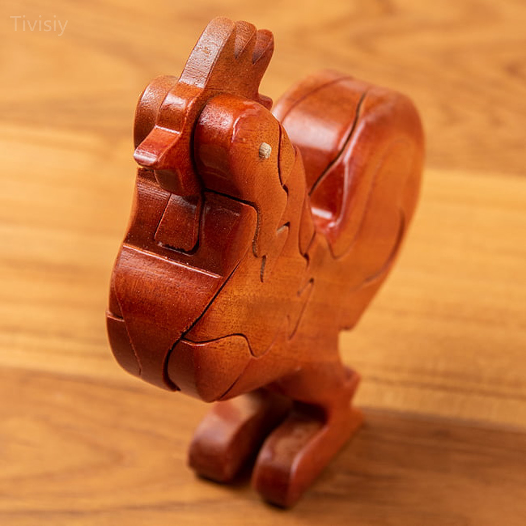 Chicken Handmade 3D Wooden Puzzle