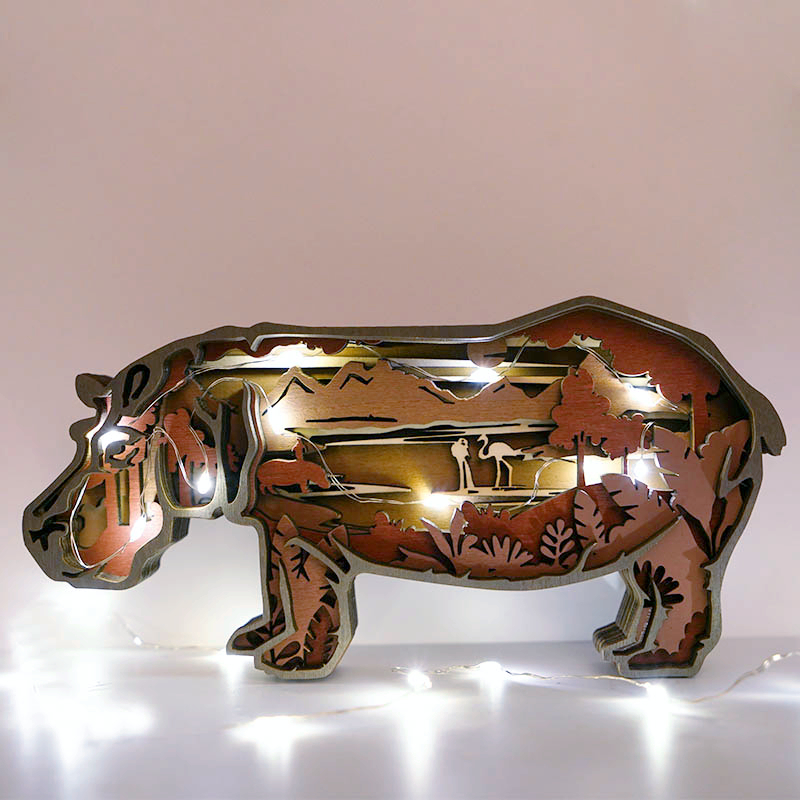 New Arrivals✨-Hippos Carving Handcraft Gift