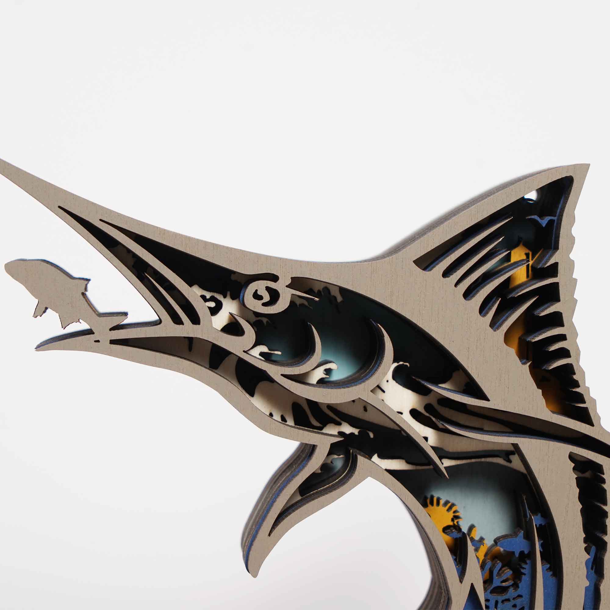 New Arrivals✨-Atlantic blue marlin Carving Handcraft Gift