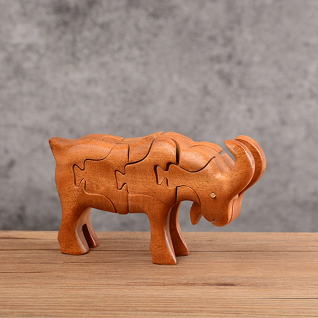 Goat Handmade 3D Wooden Puzzle