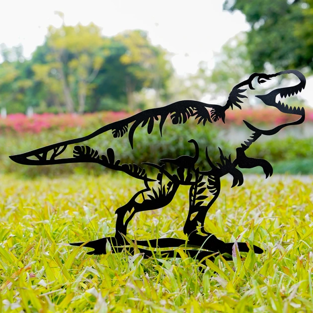 Metal Tyrannosaurus - Garden Decor Art