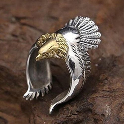 (🎁Father's Day Gift-49% OFF)  925 Handmade Eagle Ring