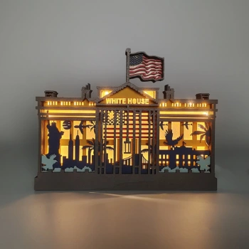 New Arrivals✨-The White House Carving Handcraft Gift