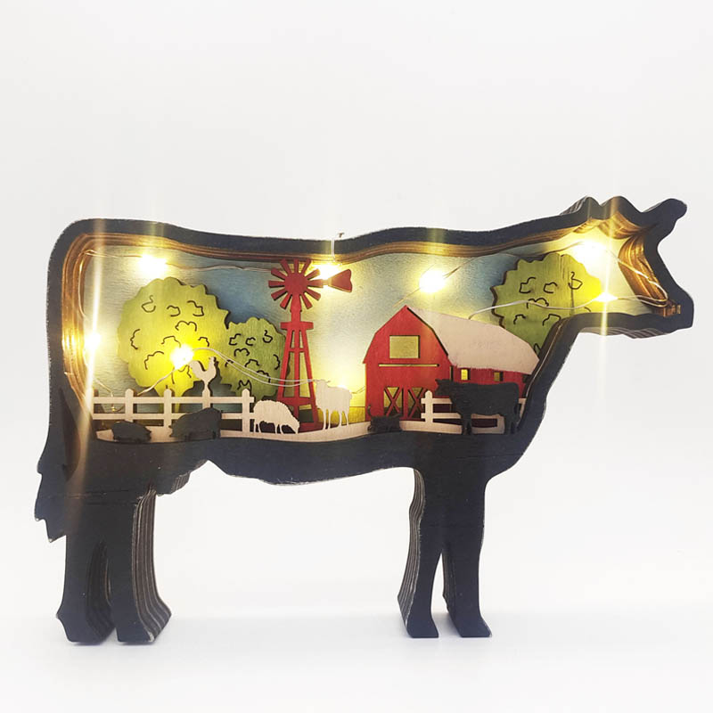 Summer Sale - Cattle Carving Handcraft Gift