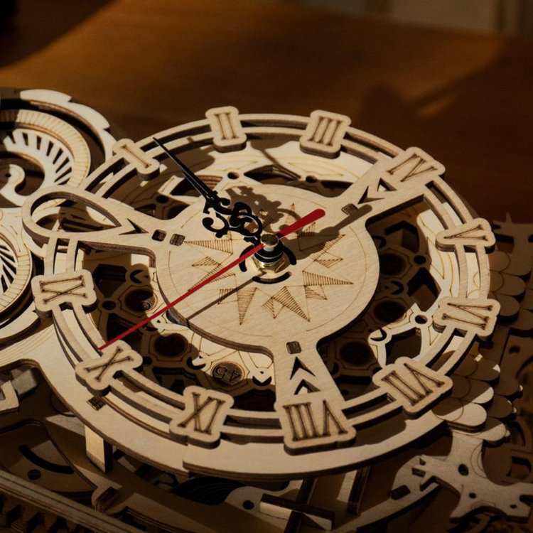 2022 NEW 3D DIY Owl Clock Model Kits Puzzle