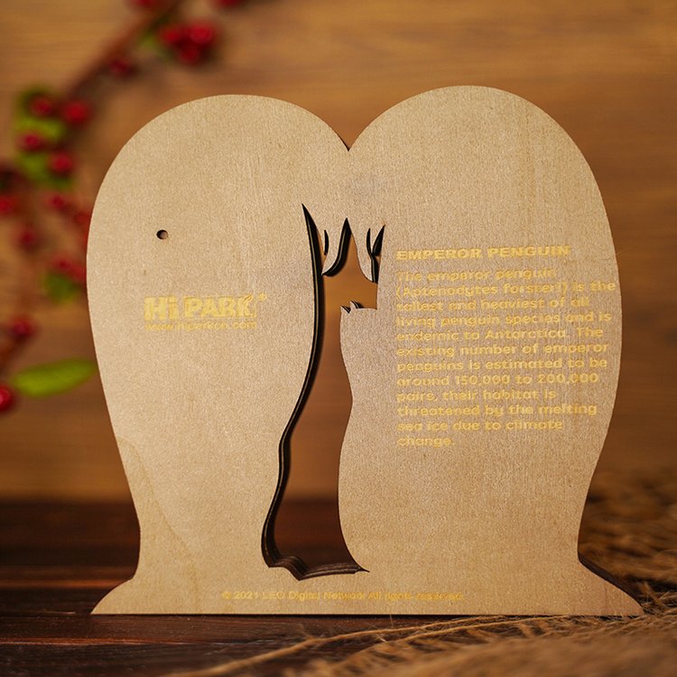 Summer Sale - Penguin Carving Handcraft Gift