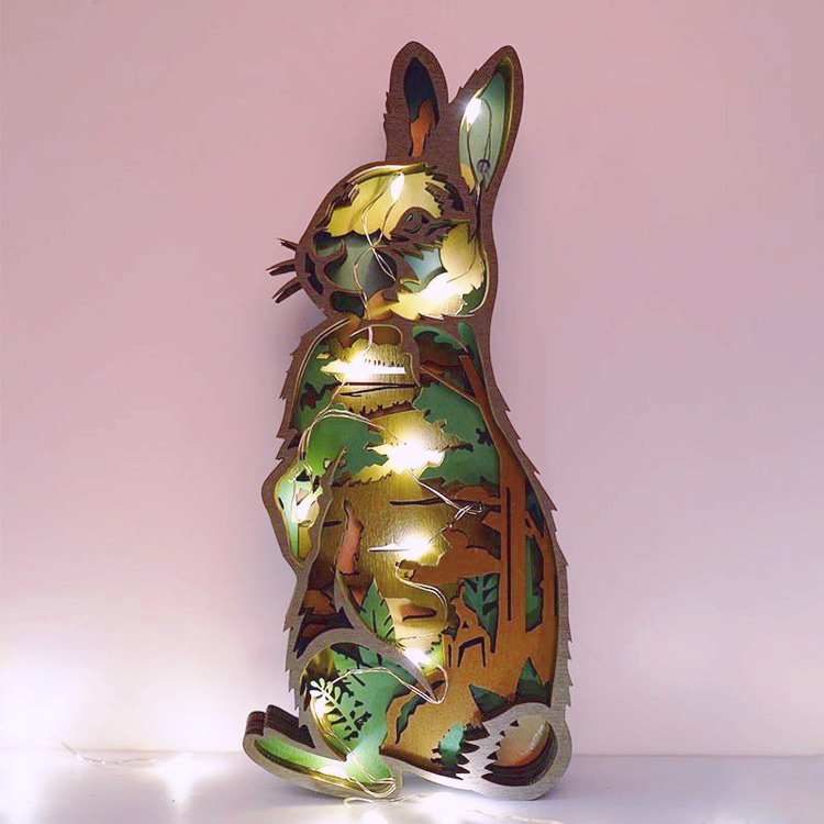New Arrivals✨-Eastern Cottontail Carving Handcraft Gift