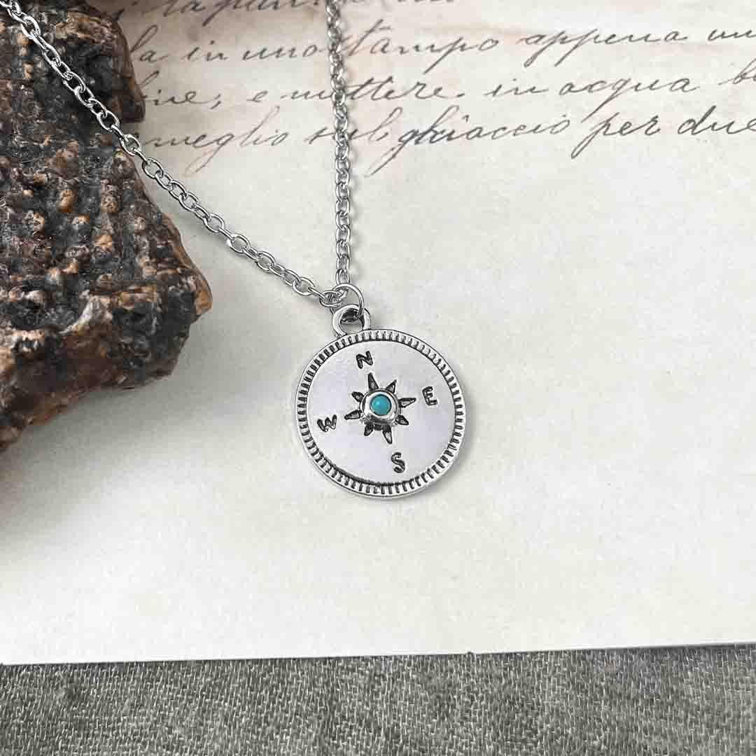 Compass Layered Necklaces