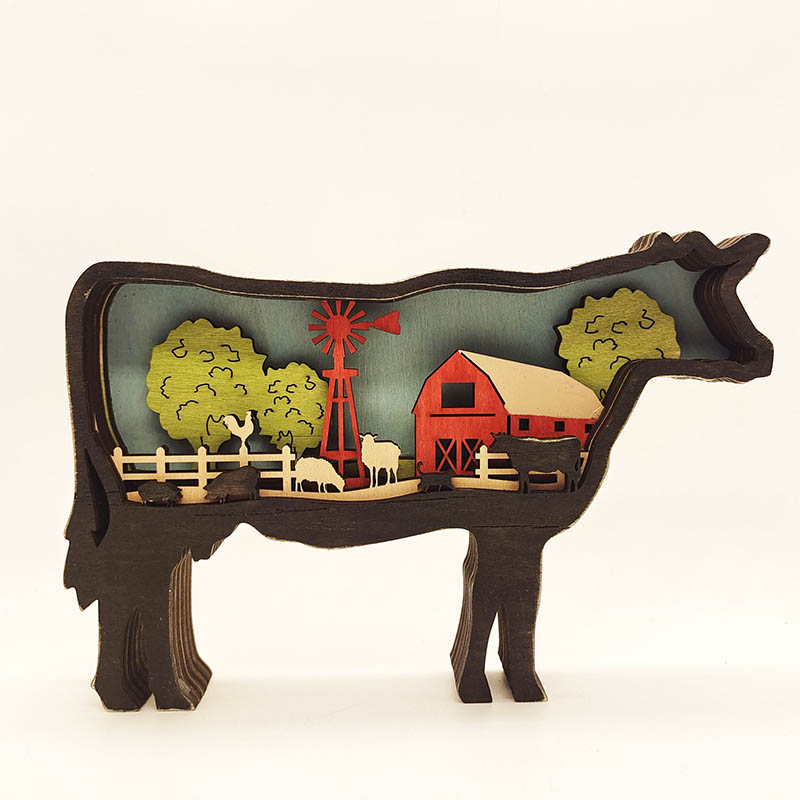 Summer Sale - Cattle Carving Handcraft Gift